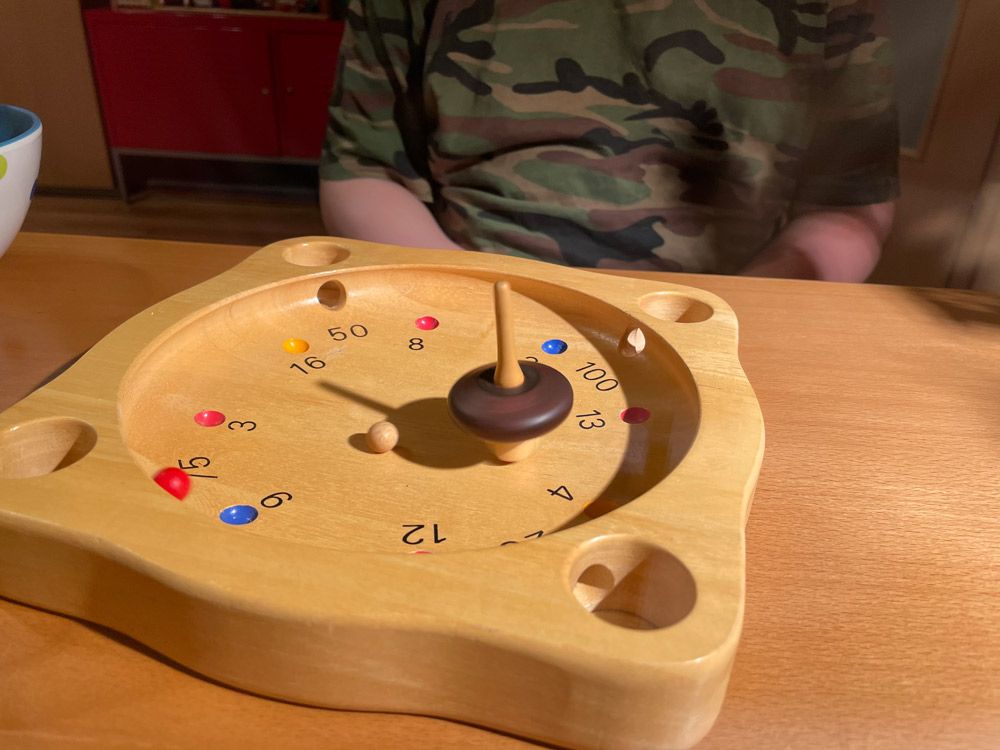 Einblicke Spiel mit Kugeln