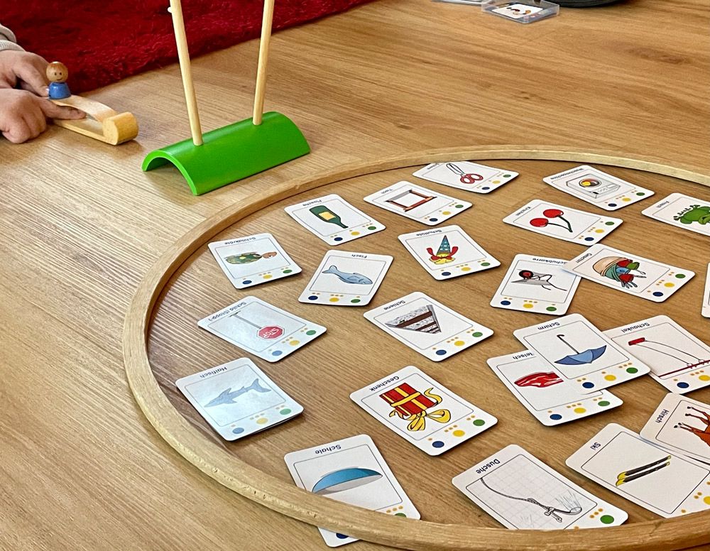 Einblicke Spiel Karten